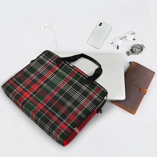Maletín para laptop ALAZA tartán con correa 13-15.6" miniatura 7