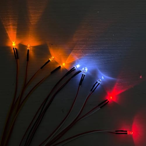 Luces Coche RC para Evitar Pérdida de Orientación Kit de 10 Luces para WPL D12 D32 D42 5