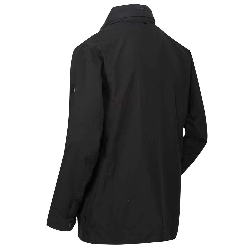 Regatta Kurtki wodoszczelne męski Haldor' Breathable Taped Seams Lined Packaway Hood