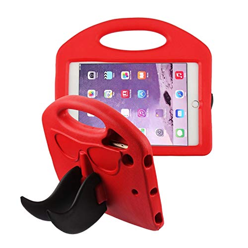 Insten Mustache Kids Drop-Resistant Protector Cover Case for Apple iPad Mini 1 2
