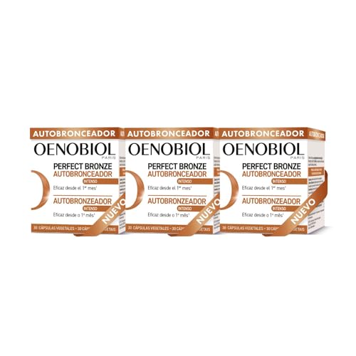 OENOBIOL - PERFECT BRONZE Autobronceador TRIPLO - Acelerador...