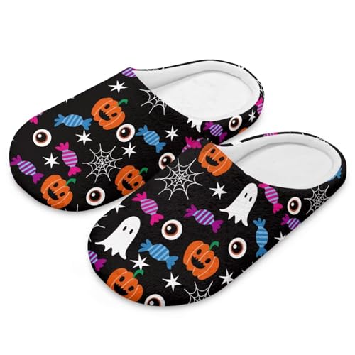 Comfy Slippers for Women Warm Bedroom Slippers Closed Toe Women House Shoes Holiday Footwear2