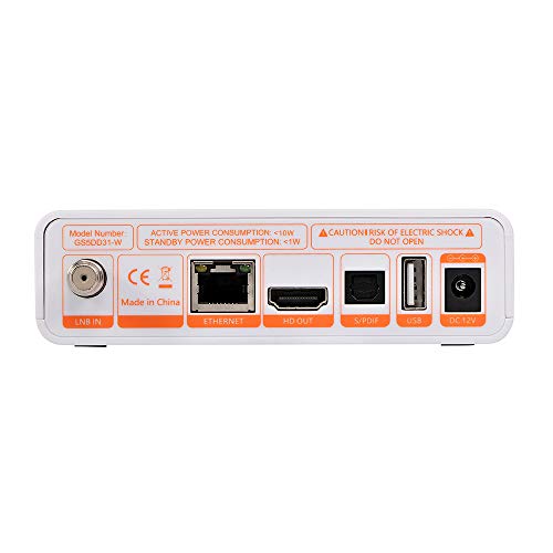 GTMedia GTS Satellite Receiver DVB-S2 Amlogic S905D Android 6.0 2GB RAM 8GB ROM BT4.0 Supports UHD 4K 30pfs/60fps H.265 MPEG-4 - Thumbnail 3