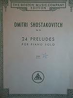 24 Preludes for Piano Solo Op. 34 B005HYEKWS Book Cover