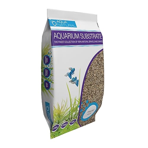 Image of Aqua Natural Prairie Sand 10lb Substrate for aquascaping, Aquariums, vivariums and terrariums (Pack of 4)