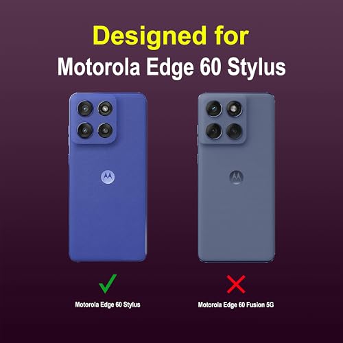 Image of Zapcase Back Case Cover for Motorola Edge 60 Stylus | Compatible for Motorola Edge 60 Stylus Back Cover | Liquid Silicon Magic Case with Camera Protection | Lavender