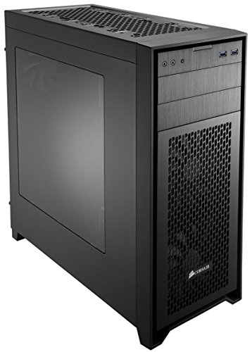 Corsair CC-9011049-WW Obsidian Series Black 450D High Airflow Mid-Tower Computer Case