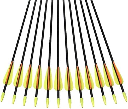 Futaba Archery Arrows for Recurve Bow Target Practice - Pack of 6- Orange - 29 Inches 2