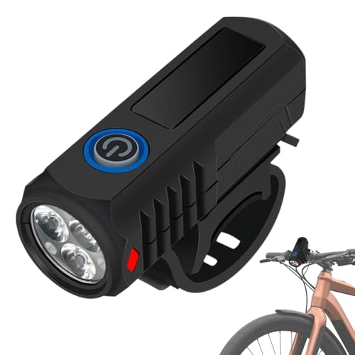Portable Cycling Lights - Lightweight Bright Headlight, USB Rechargeable Bikes Light | Safe Night Riding Lights, Long Lasting Brightness for Outdoor Sports and Mountain Biking Adventures in The Dark