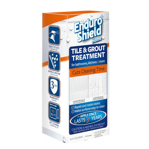 EnduroShield Tile & Grout Treatment Kit - Advanced Protection for Tile & Grout Surfaces - Repels Grime & Dirt Without Harsh Chemicals - 4.2 fl oz - Image 3