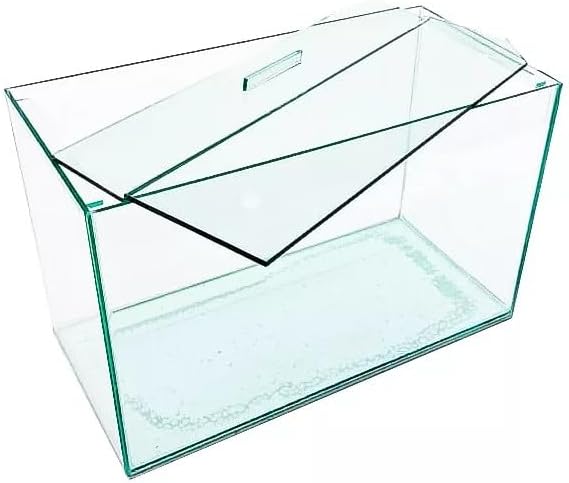 Aquário Retangular de Vidro, 45x21x28 cm, 26 Litros