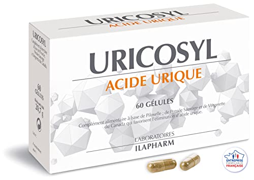 Laboratoires Ilapharm - Uricosyl - Eliminez L'Acide Urique - Boîte De 60 Gélules