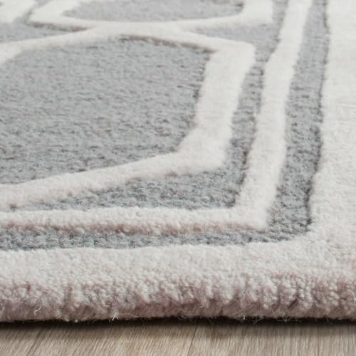Image of Hand Tufted Wool Carpets Anti Shedding Rug Modern Carpets for Living Room Size 12x16 Feet