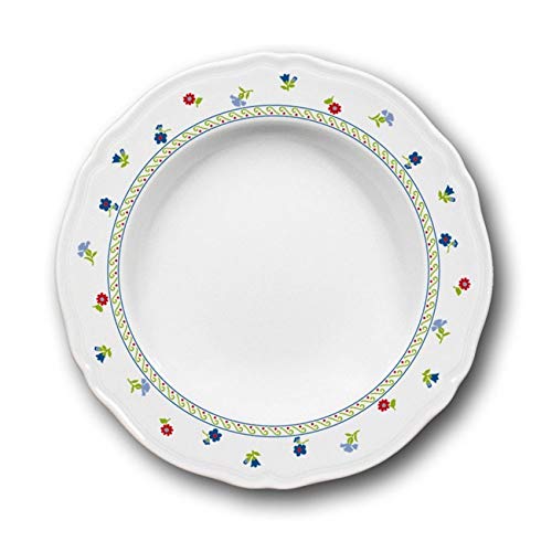Servizio da tavolo fiori 6 persone