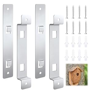 Nqeuepn 37159 Nistkastenhalterung Befestigungsset 2er