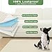 Sinotalent Washable Pee Pads for Dogs, Reusable Puppy Pads Dog Pads, Non-Slip Dog Pee Pads, Leak-Proof Pet Pee Pads Wee Wee Pads for Dogs. (Cream White, 18