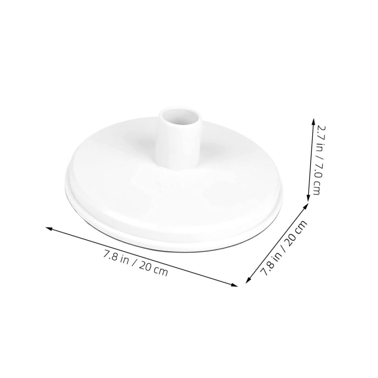 Balacoo Pool Skimmer Wet Vacuum Plate Inground Pool Skimmer Base Plate Swimming Pool Vacuum Board Replacement Plastic Vacuum Supply