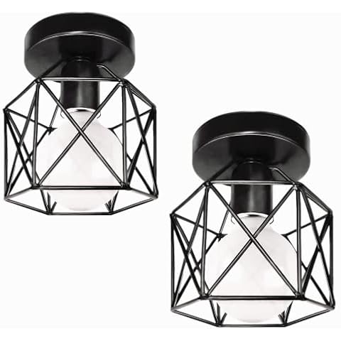 Biqing Vintage Pendant Light Fixture 2-Pack Cover