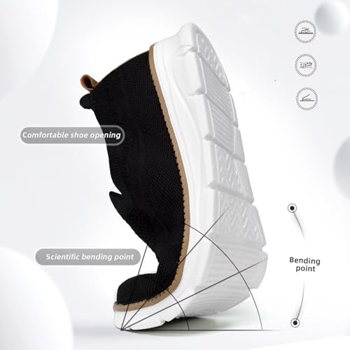 Men's Slip On Boat Shoes Casual Loafers Walking Non Slip Soft Sole Lightweight Sneakers Dress Business Oxfords Work Driving4