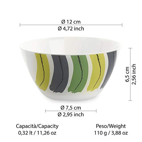 Set Di 3 Ciotole Colorate Omada Design - Infrangibili, Impilabili, Lavabili In Lavastoviglie - Linea Trendy - 40cl Cadauna - Foto 10