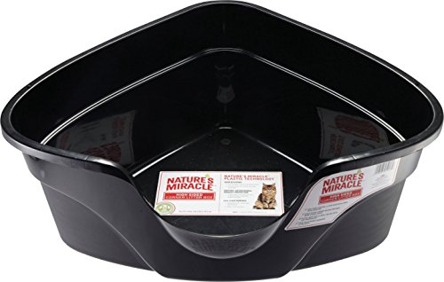 Nature s Miracle Advanced High Sided Corner Litter Box (P-5913)