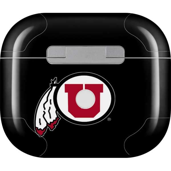 Skinit Decal MP3 Player Skin Compatible with iPod Nano (7th Gen&2012) - Officially Licensed College Utah Utes Text on Red Design