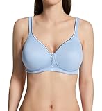 Vanity Fair Women's Body Caress Wirefree Bra 72335, Hinting Blue, 38C