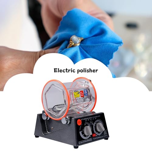 Tambor pulidor eléctrico: elimina la opacidad de tus joyas eficazmente 5