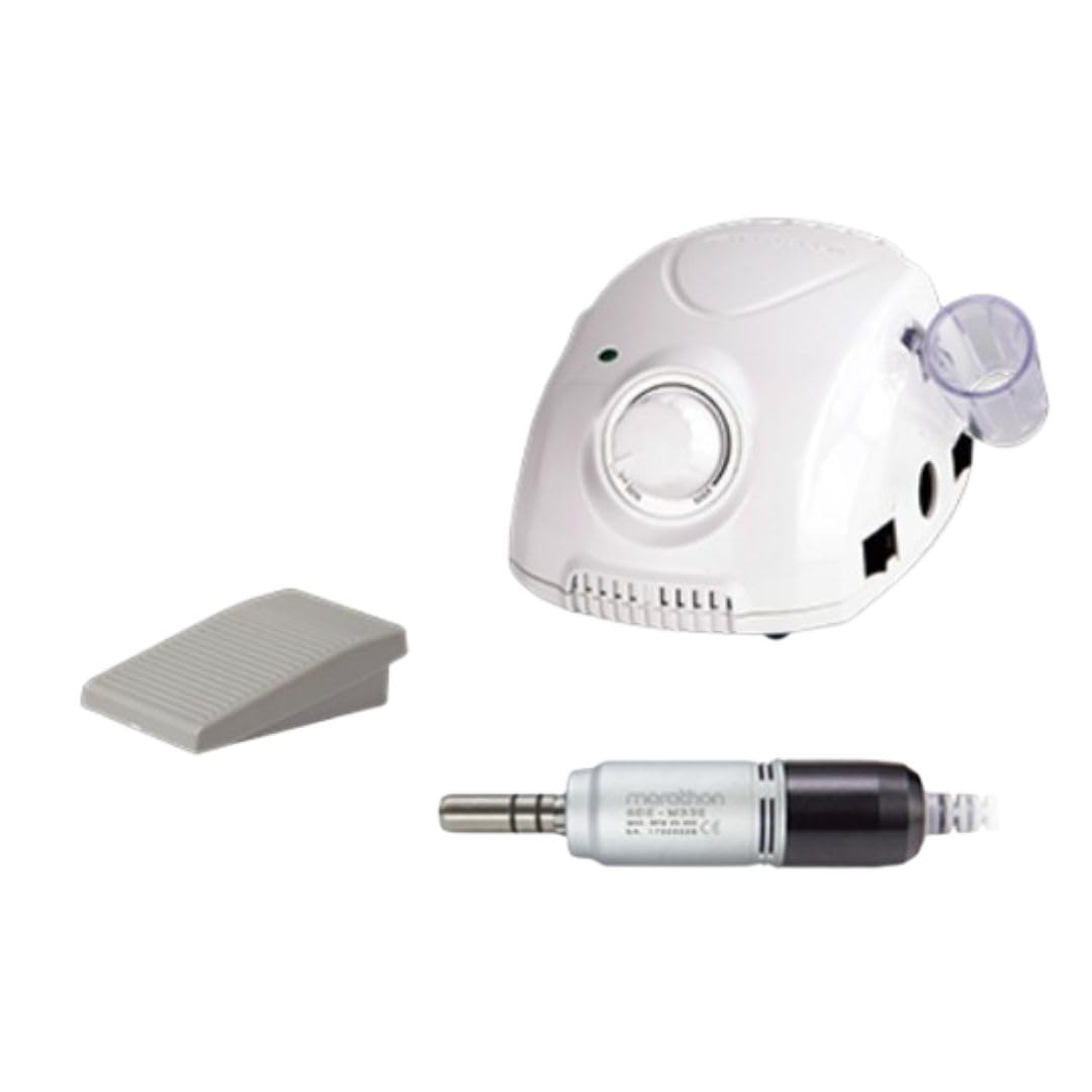 Rmedica Marathonn M3 Champion Machine Premium Micro Motor with engine for Hair transplant, surgery, lab, Jewellery Design, Nail Drill & Diamond Cutting Etc-image-26