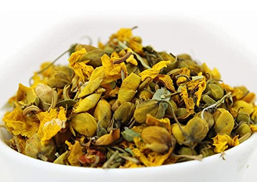 PSK Dried Avarampoo Flower /Aavartaki /Tarwarm raw - 50 Grams ( Pack of 1 )