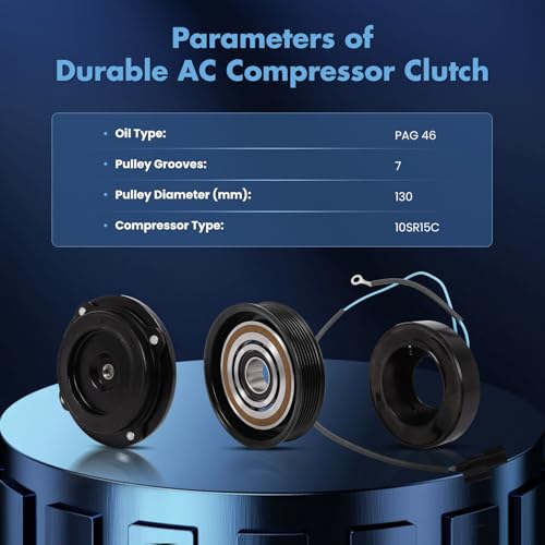 Image of ECCPP A /C Compressor Clutch 2008-2012 for Honda for Accord 2.4L AC Clutch