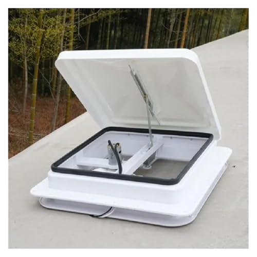 Extractor de techo de 14 pulgadas para RV con campana negra de alta capacidad de aire 2