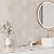 VaryPaper 20 Sheets Pink Beige Backsplash Peel and Stick Subway Tile Back Splash Stick on Tiles for Kitchen 12''x12'' Waterproof Self Adhesive Vinyl Bathroom Wall Tile Removable Backsplash for Renters