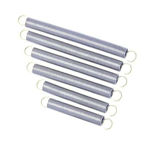 Lyuduo-������΂� Wire Diameter 2.0mm Outer Diameter 20mm Tension Spring Coil Extension Spring S Hook Draught Spring Pullback Spring�C