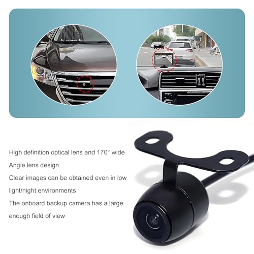 Image of 1 PC Car HD Night Vision CCD Rear View Camera, IP68 Waterproof, 170 Degree Wide-Angle, Dynamic Path Guide Line, for Most Vehicles (Black)