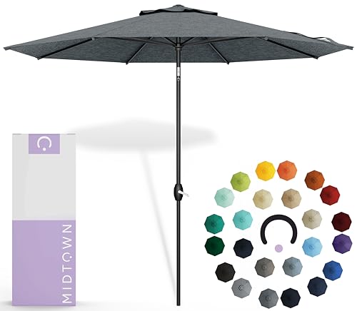 Midtown Umbrellas Sunbrella Umbrella 8 Feet Outdoor Umbrella With Sunbrella