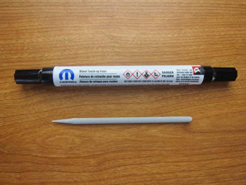 Chrysler Dodge Jeep Ram PA7 Satin Gloss Granite Crystal Wheel Touch Up Paint OEM - Thumbnail 7