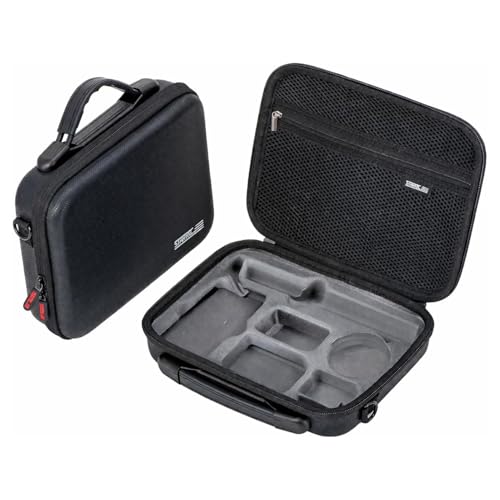 Image of LEQTRONIQ Hard Shell Carrying Case for DJI Osmo Action 6, Shockproof Water-Resistant Travel Storage Bag, Large Capacity Protective Organizer for Camera & Accessories