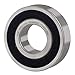 XiKe (4 Pack) 6203-2RS Double Sealed Deep Groove Ball Bearings, 17x40x12mm, Pre-Lubricated for High RPM, Chrome Steel P6, ABEC 3