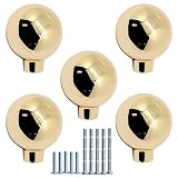GDFYMI Cabinet Knobs, Gold Dresser Knobs, Kitchen Knobs for Cabinets and Drawers, 0.94 Inch Diameter