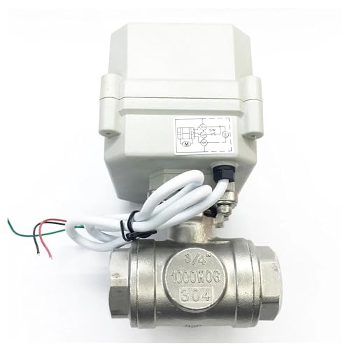 Vanne de régulation de débit électrique DN20 pour mixage 3 voies - 3