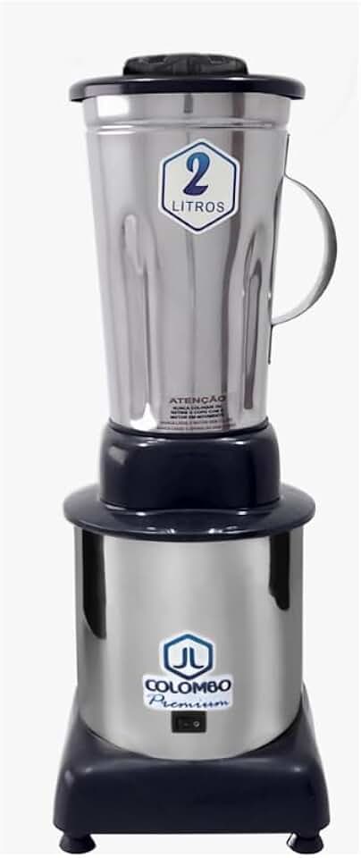Liquidificador Industrial 2 Litros Baixa Rotação Monovolt 220v