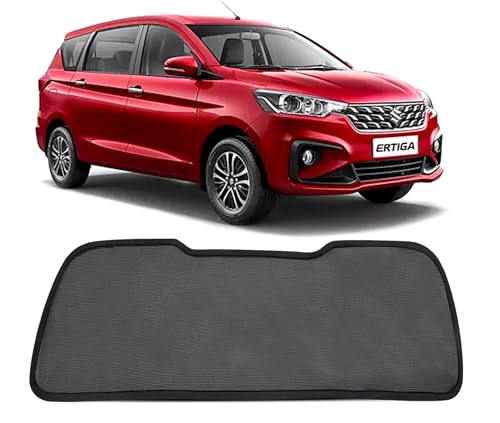 Image of Autofact Dicky Curtain for Maruti Ertiga 2019-2025 | Custom Fit Rear Windshield Sunshade | UV & Heat Protection | Foldable Mesh | Privacy & Cooling Car Accessory