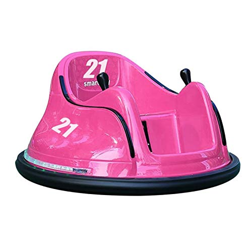 DD-upstep Electric Ride on Bumper Car Toy for Kids Aged 1.5+ Boys Girls - Vehicle Remote Control 360 Spin 6v Battery-Powered Flashing LED Light?US Shipment?