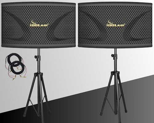 IDOlmain IPS-20 12-inch 3-Way High Output Full Range Loudspeakers with StandsNEW