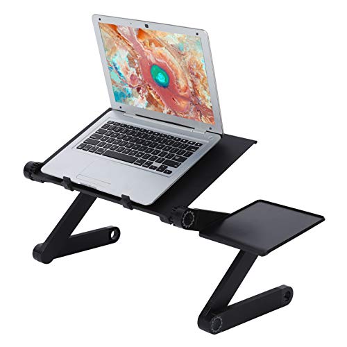 Support d'ordinateur pliable en alliage d'aluminium avec joint rotatif 360 - 5