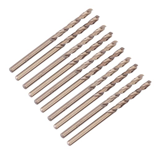M35 Cobalt Drill Bit Set High Hardness Durable Drilling Tool for Stainless Steel (4.5mm)