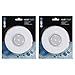 Price comparison product image Chef Aid Sink Hair Trap Clogged Drain for Bathroom and Kitchen White (Pack of 2)