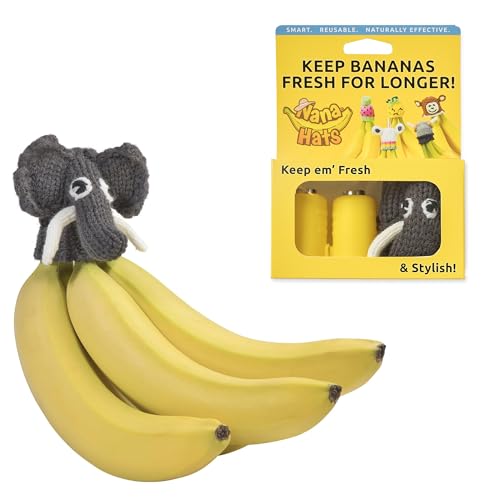NANA HATS Banana Freshness Preserver, Keep Bananas Fresh Longer, Ideal