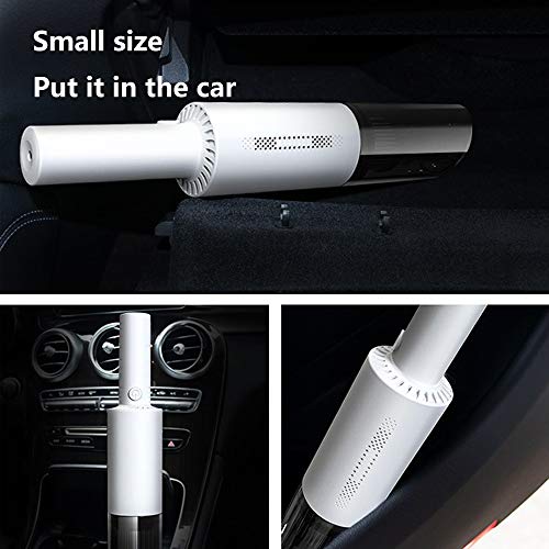 KUNBO Aspirateurs à Main sans Fil, Aspirateur de Voiture Portable,avec Aspiration Puissante, Aspirateur Rechargeable 120W, Sec et Humide pour Voiture, Maison, Animal de Compagnie, Bureau - Image 6